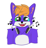 Furry art music emote